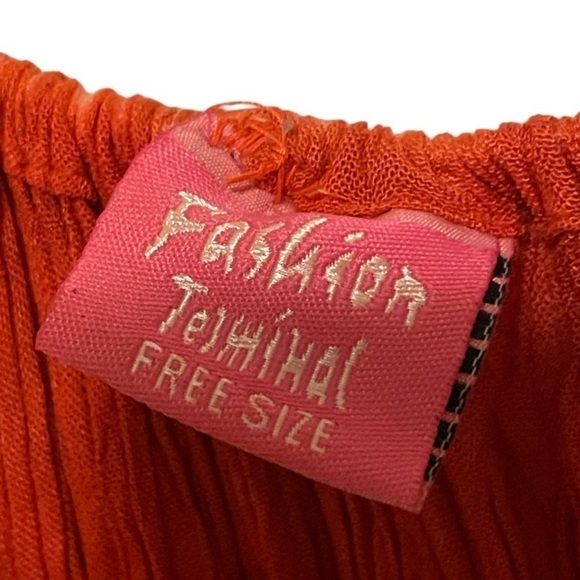 Tie Dye Maxi Boho Peasant Dress - Picture 8 of 8